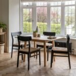Faye Dining Chairs -Natural Wood