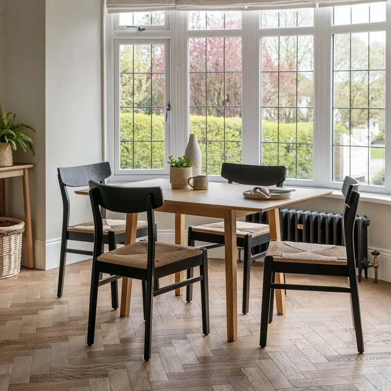 Faye Dining Chairs -Natural Wood
