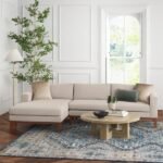 Teddy L-Shaped Sectional – Natural Wood