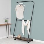 Luxe Rolling Clothes Rack | Double Rod