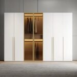 Granza Natural wood Wardrobe
