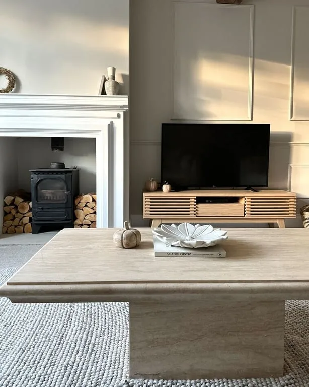 Mental modern TV table