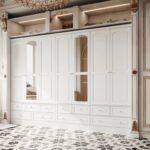 Mexico elegant wardrobe with mirror