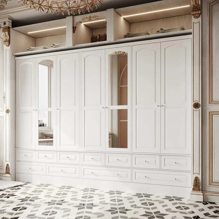Mexico elegant wardrobe with mirror