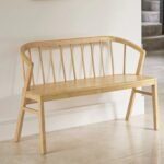 Elsta Natural Wood Bench