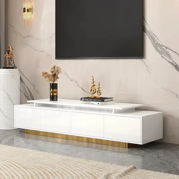 Flexta Expandable TV Stand – Glossy