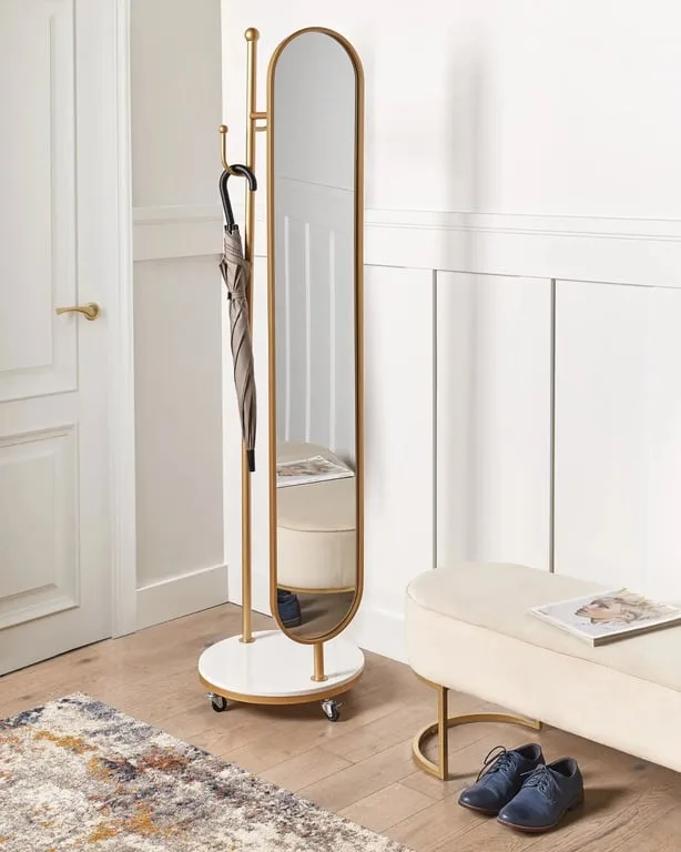 Éveil Floor Mirror- With Metal Frame.