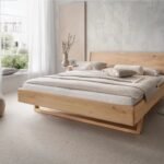 Sova Natural Pine Wood Bed