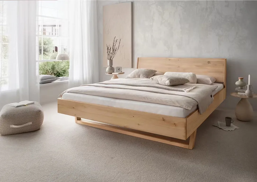 Sova Natural Pine Wood Bed