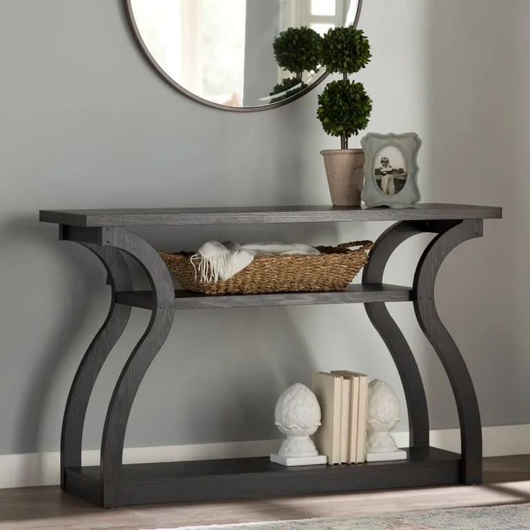 Mayla - Console Table - Natural Wood