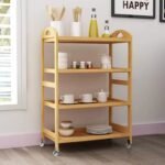 Lavvy 4-tier Rolling Kitchen Cart