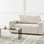 Paradis Convertible Sofa Bed from natural wood.