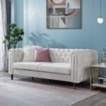 Elysium Sofa – Natural Wood