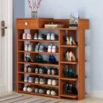 Polyven Wooden Shoe Rack