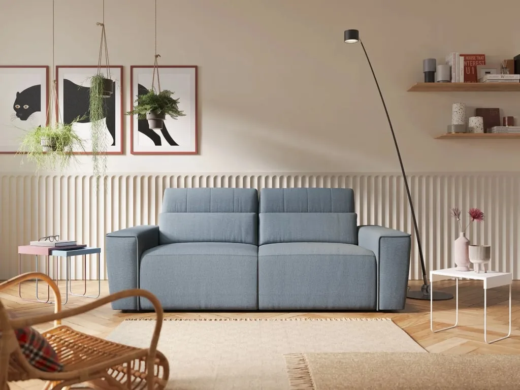 Sofa "Nova" – Natural Wood