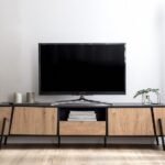Ekosta -Modern TV unit with cabinet, drawer and storage unit