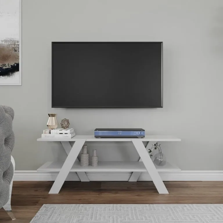 Andria Natural Wood TV Stand – Minimal Form-Maximum Function