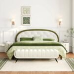 Verdant Elegance Bed – A Luxurious Fusion of Comfort and Style