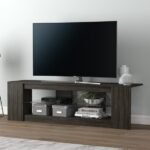 Alans Smart Storage TV Stand – Natural Wood