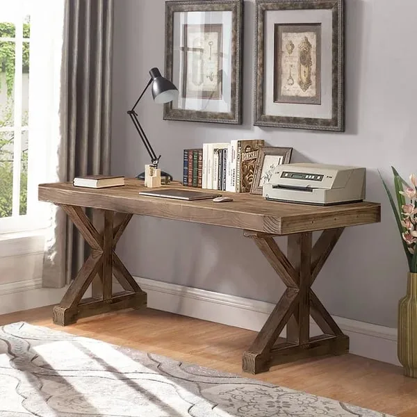 Lomen – Natural Wood Desk