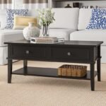 Soderville Natural Wood Coffee Table with Storage