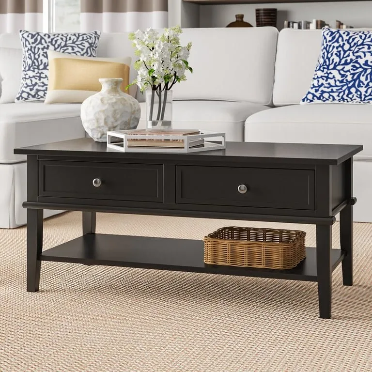 Soderville Natural Wood Coffee Table with Storage