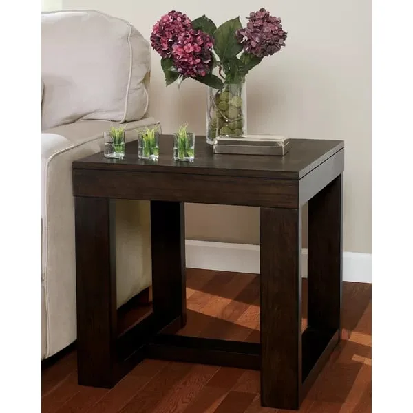 Annabella Natural wood Side table