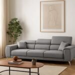 Sofa "Riviera" – Natural Wood