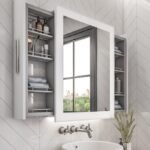 ALBA Mirror with Moving Back Storage