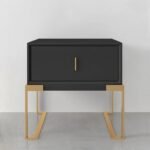 Walkie Modern Black nightstand