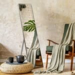 Golbahar Modern & Contemporary Beveled Cheval Mirror