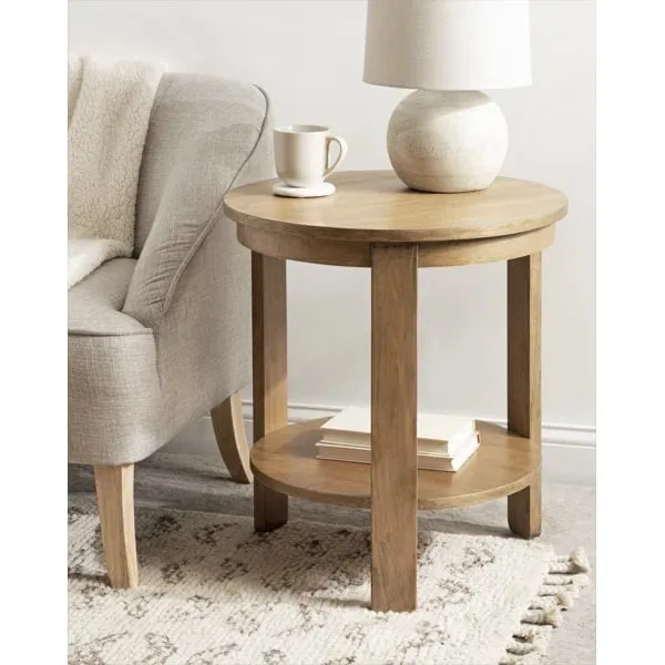 Dana Natural wood Side table
