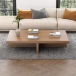 Tiffano Coffee table-Natural Wood
