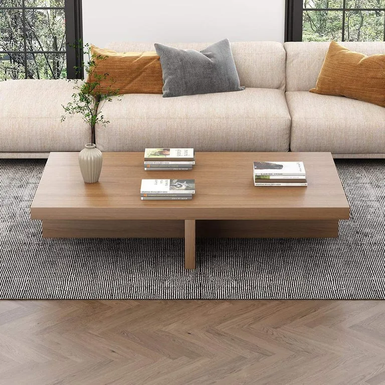 Tiffano Coffee table-Natural Wood