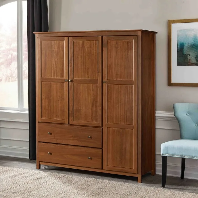 Grainy Natural wood Wardrobe