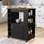 weran Kitchen Cart with Locking Wheels