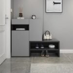 Stevalli Corner Shoe Storage Cabinet