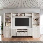 Macaron Multi-Use TV Unit – Storage & Bookshelf Option