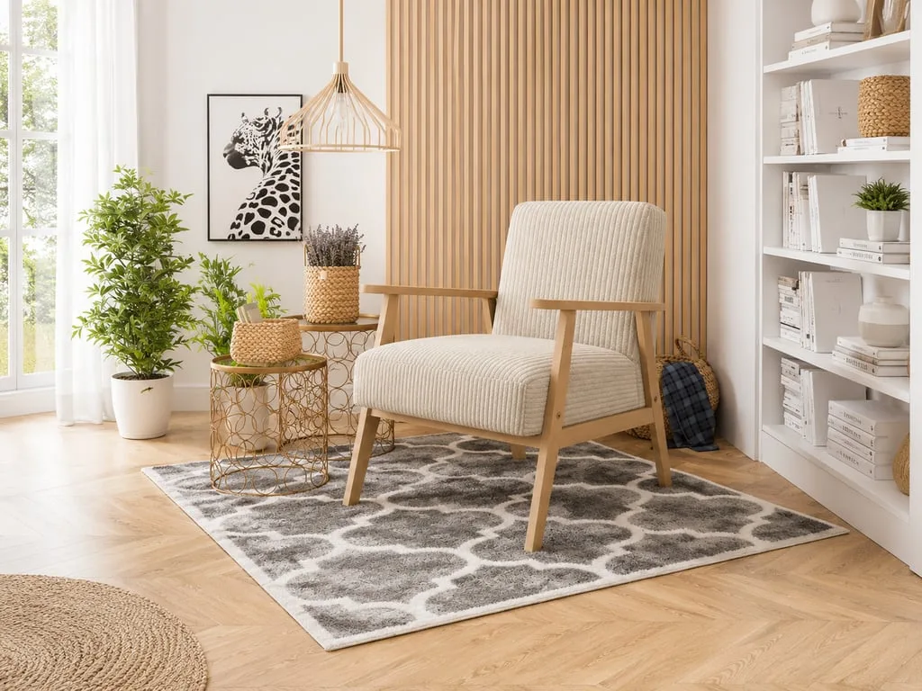 Lutchi Natural Wood Chair – Simple Elegance
