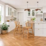 Norrland Natural Wood Counter Chair