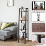 Julliet Shelf Unit and Organizer with 4 Shelves
