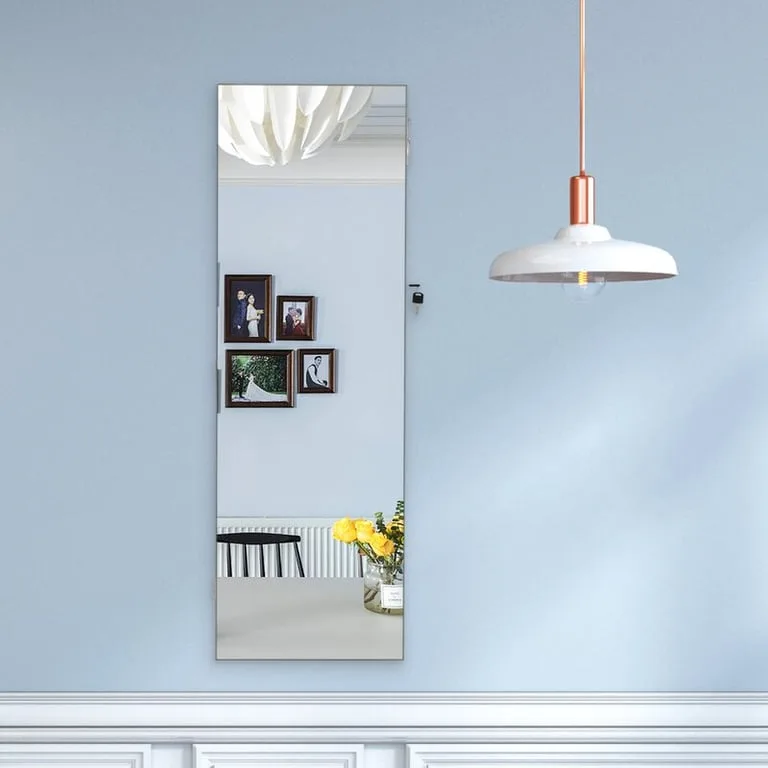 Jinx Jewelry Armoire Wall Mounted Hand Painted