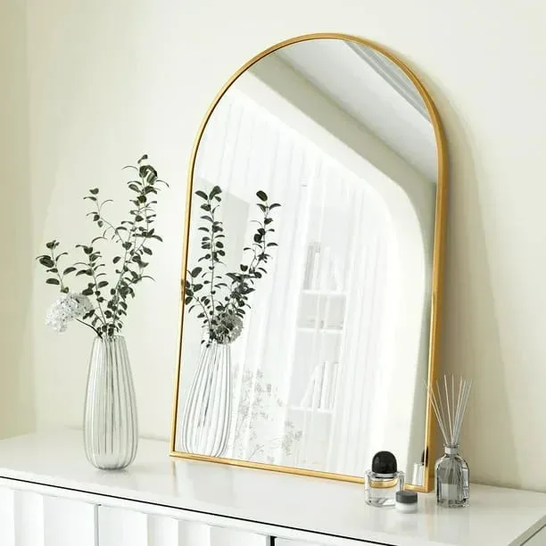 Taqta Bathroom Wall Mounted Mirror with wooden Frame