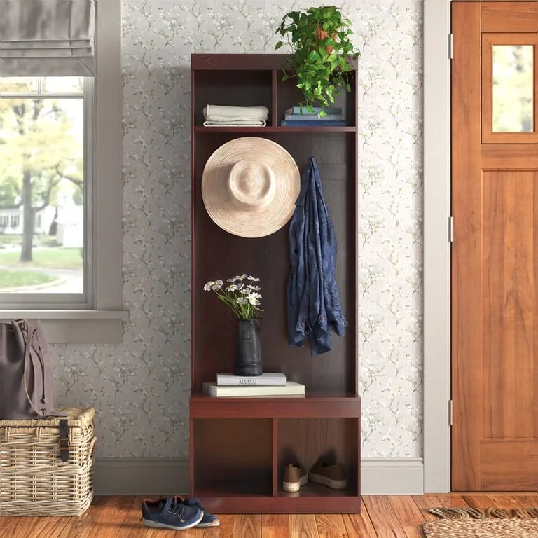 Aminda Hall Tree with Bench and Shoe Storage