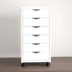 6 Drawer Rolling Storage Chest