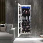 Matcha Over The Door Jewelry Armoire with Mirror