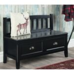 Madlin Wood Drawer Storage Bench