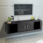 Luxury Hutch Floating Wall Shelf Unit