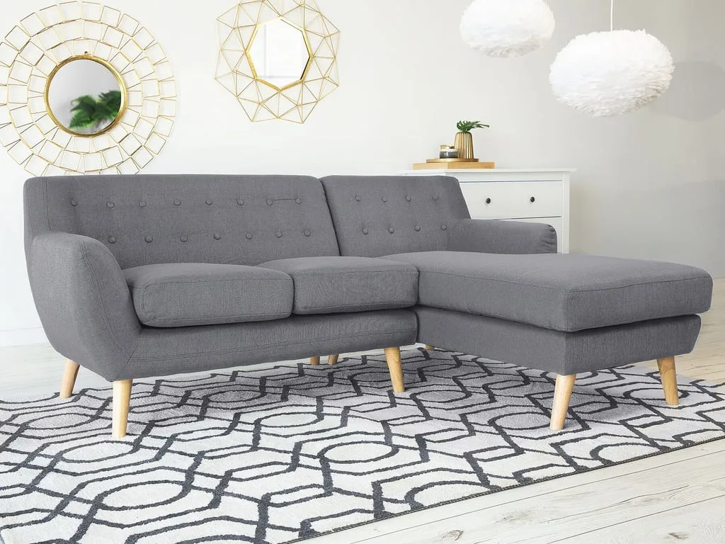 Arkdia L-Shaped Sectional Natural wood