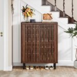 Cascade Shoe Cabinet - Natural wood